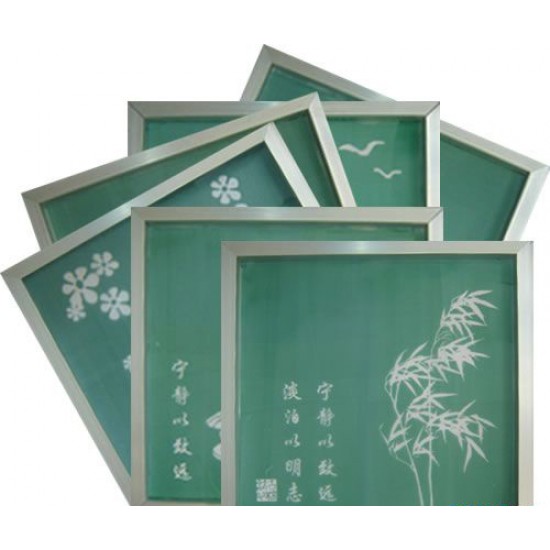 Khung nhôm in lụa Khung nhôm in lụa